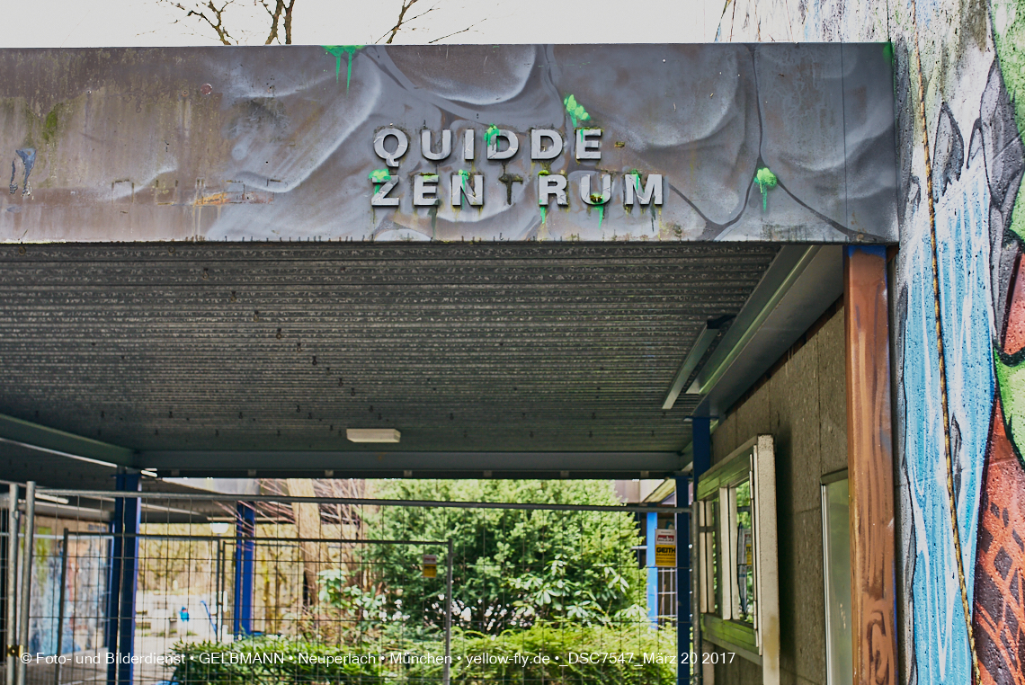 21.03.2017 - Abrissbaustelle Quiddezentrum in Neuperlach